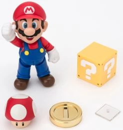 S.H.Figuarts Mario New Package Ver. Super Mario Brothers Action Figure Bandai -Figure Toy s l1600 5 dccd53fe 7cdd 408b aac9 9ca4cf6f2484