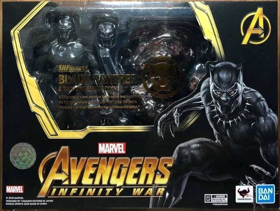 Bandai Avengers: Infinity War S.H.Figuarts Black Panther & Tamashii Effect 11 Bandai Avengers: Infinity War S.H.Figuarts Black Panther & Tamashii Effect - Image 9