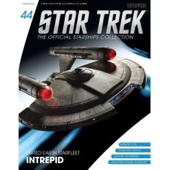 Star Trek Starships Collection #44 United Earth Starfleet Intrepid -Figure Toy sssuk044 7