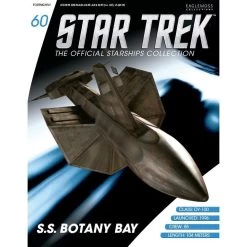 Star Trek Starships Collection #60 SS Botany Bay -Figure Toy sssuk060 br 6