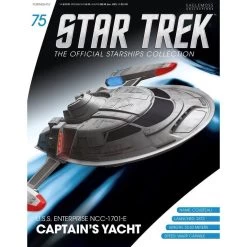Star Trek Starships Collection #75 USS Enterprise NCC-1701-E Captain's Yacht -Figure Toy sssuk075 br 6
