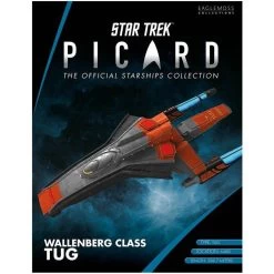 Star Trek Picard Starships Collection #7 Starfleet Wallenberg Tug 10 Star Trek Picard Starships Collection #7 Starfleet Wallenberg Tug -Figure Toy stpen007 us 4